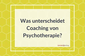 psychotherapeut coach