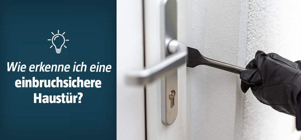 einbruchsichere haustür